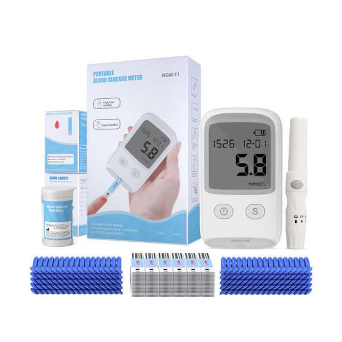 Smart Health Duo: Portable Blood Pressure & Glucose Monitor