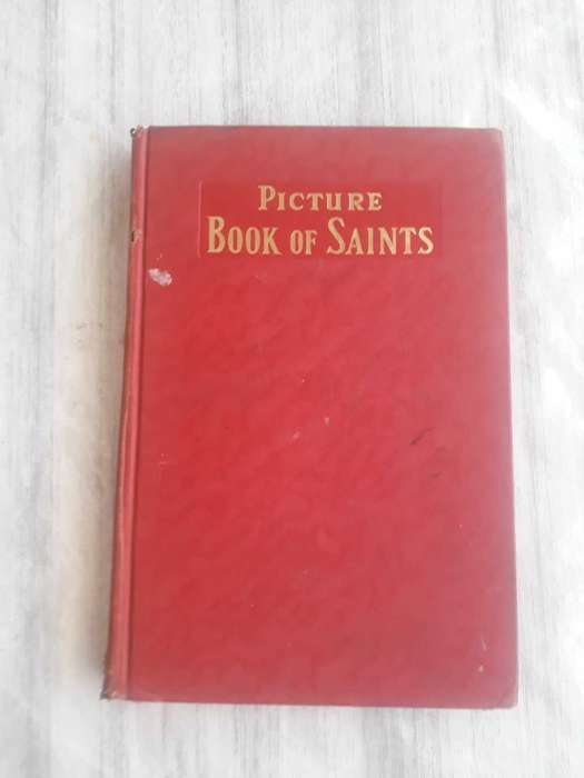 COLLECTABLE ANTIQUARIAN BOOK - 1962 PICTURE BOOK OF SAINTS - HARDCOVER - BY REV LAWRECE G LOVASIK