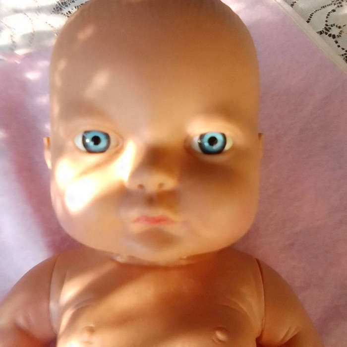 Antomically Correct Baby Girl Doll - 37 cm