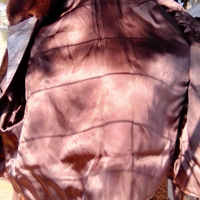 Vintage 1970'S K BOROWSKI custom designed mink leather jacket johannesburg