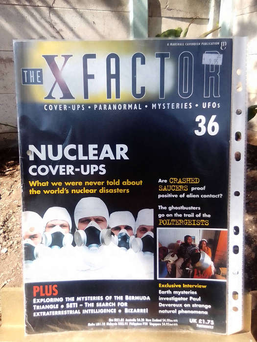 VINTAGE COLLECTABLE THE X FACTOR MAGAZINE ISSUE 36 - 40