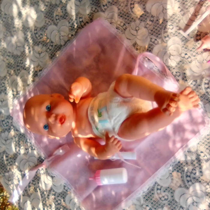 Antomically Correct Baby Girl Doll - 45cm