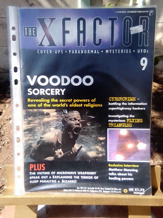 VINTAGE COLLECTABLE THE X FACTOR MAGAZINE ISSUE 6 - 10