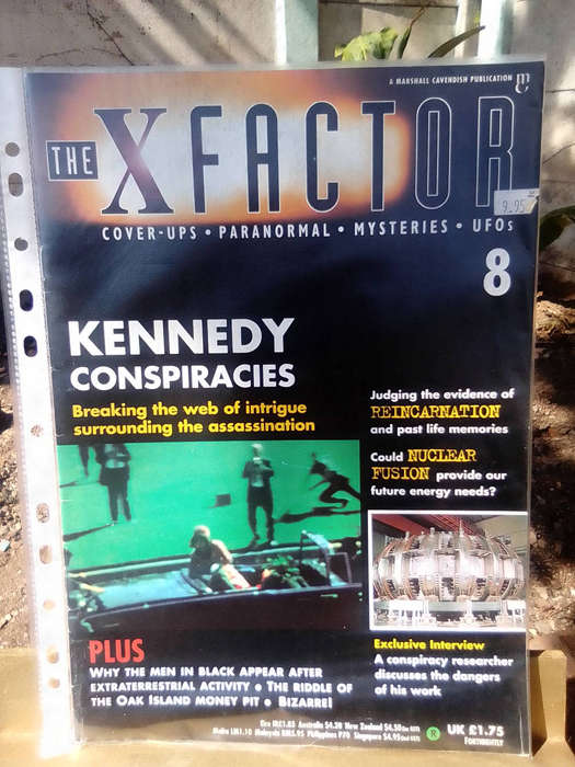 VINTAGE COLLECTABLE THE X FACTOR MAGAZINE ISSUE 6 - 10