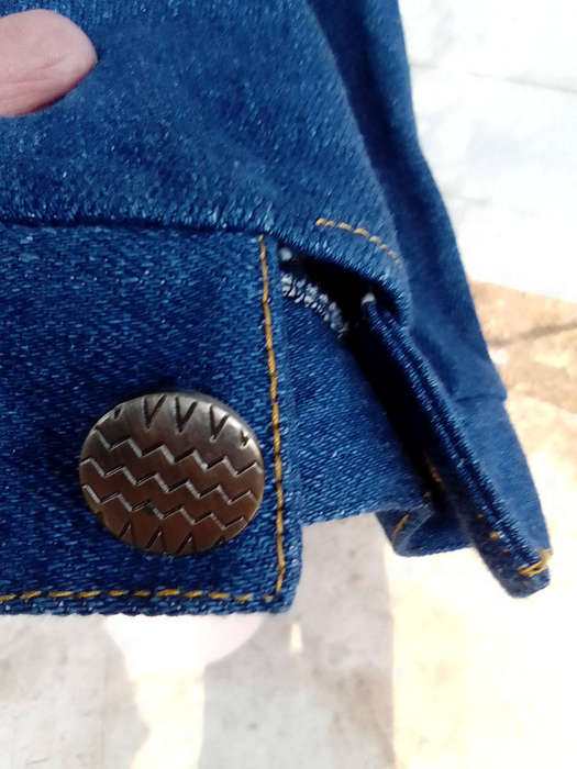 Denim Jacket with Faux Fur Collar