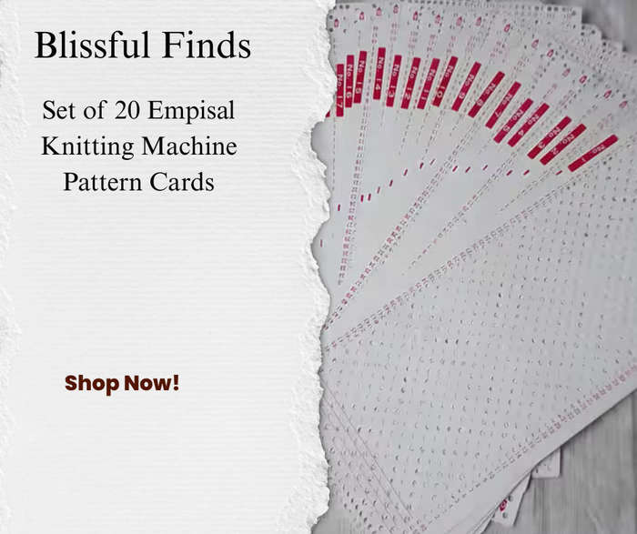 Empisal Pattern Punch Cards - 20 in total