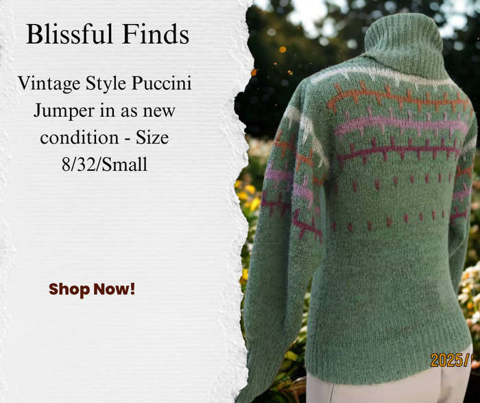 Puccini knitted polo-neck jumper in asparagus green. Colour patterns.