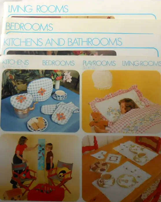 CRAFT BOXED SET OF 1975 CREATIVE PATTERNS - 47 PATTERNS & BOOKLETS-SEE LISTING