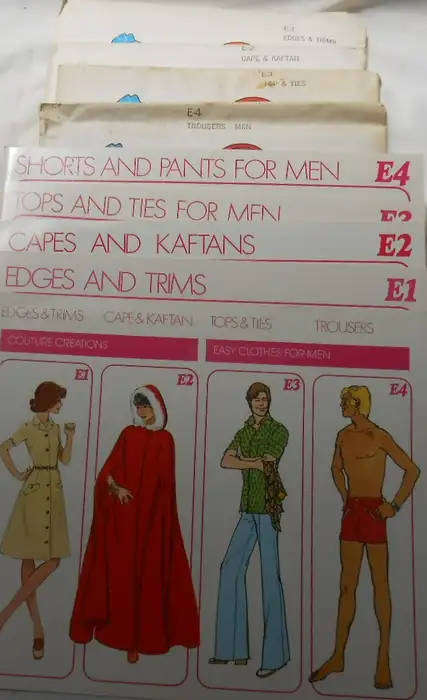 CRAFT BOXED SET OF 1975 CREATIVE PATTERNS - 47 PATTERNS & BOOKLETS-SEE LISTING