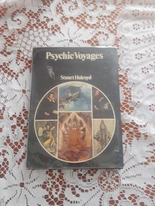 OCCULT COLLECTABLE BOOK  - PSYCHIC VOYAGES BY STUART HOLROYD - HARDCOVER BOOK