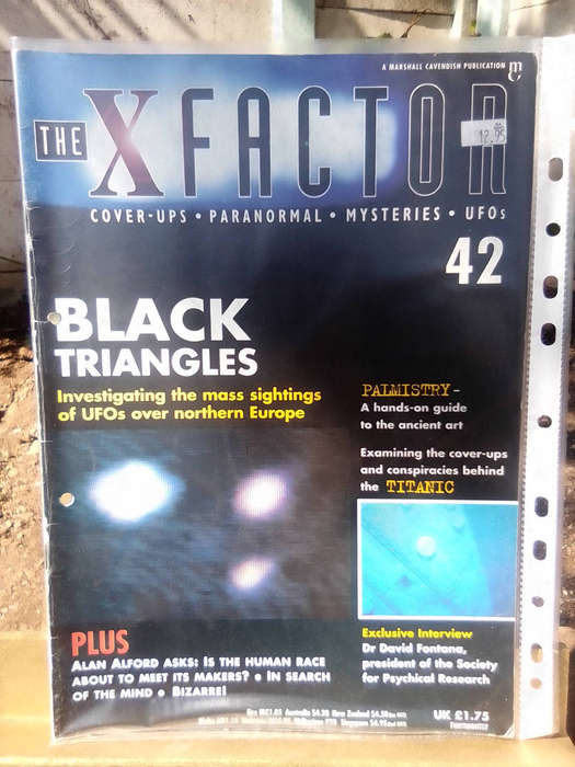 VINTAGE COLLECTABLE THE X FACTOR MAGAZINE ISSUE 41 - 45 - PLEASE LOOK AT PICTURES TO MAKE AN INFORME
