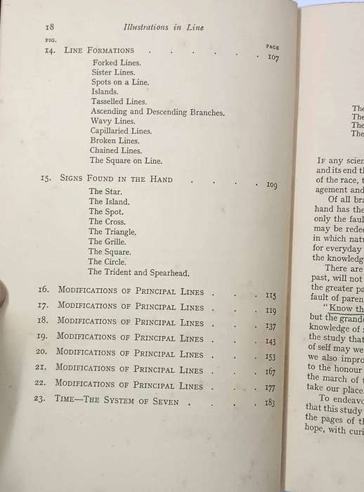 OCCULT BOOK - CHEIRO'S LANGUAGE OF THE HAND - THE CLASSIC OF PALMISTRY - HARDCOVER - 1958