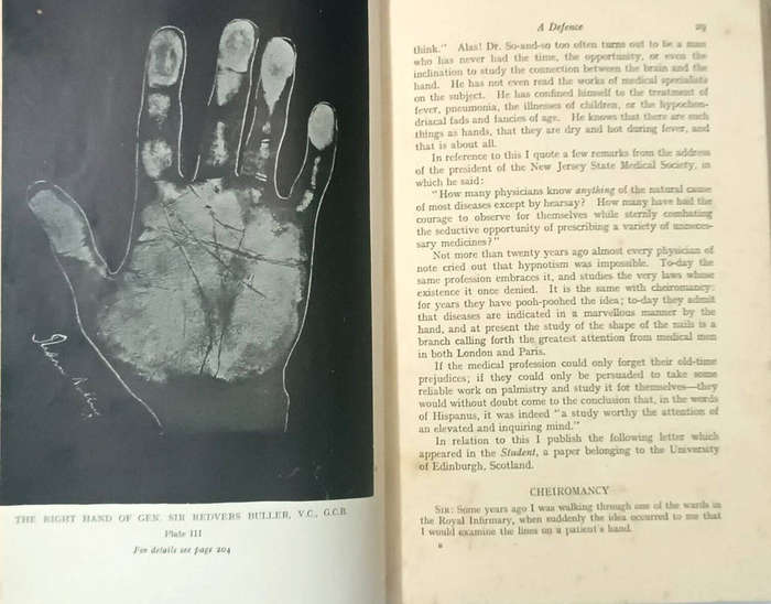 OCCULT BOOK - CHEIRO'S LANGUAGE OF THE HAND - THE CLASSIC OF PALMISTRY - HARDCOVER - 1958