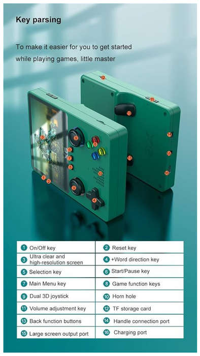 X6 Retro Gaming Console