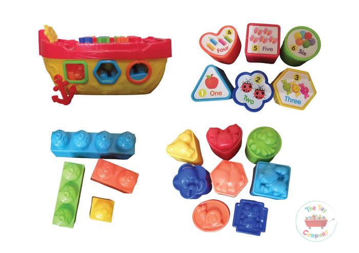 Shape Sorter Ship - Fun Educational Toy