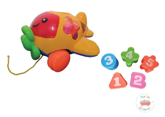 Shape Sorting Plane  Educational Toy