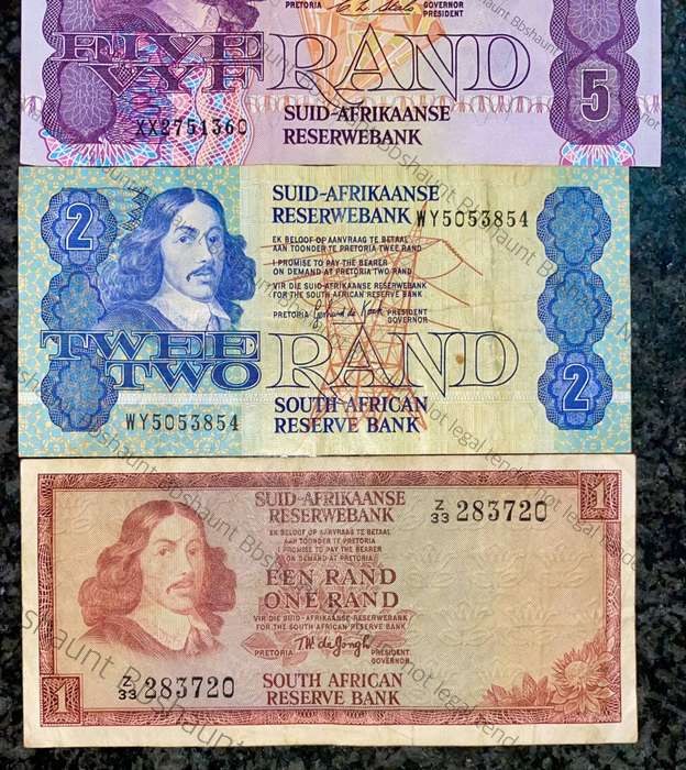 Replacement Notes Set R50XX to R1 Z33 (1 bid takes all)
