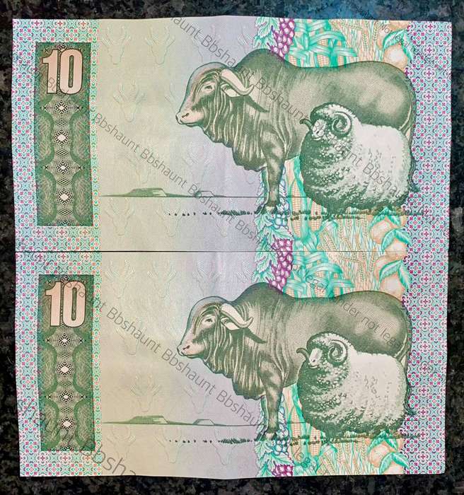 GPC De Kock. R10 in sequence EP4595797-798 -- 3rd issue 1985 (1 bid takes all )