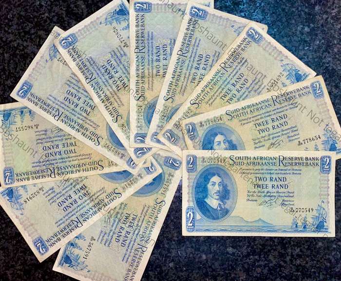 G RISSIK R2 -- 1962 -- 1 ST ISSUE (BID PER NOTE)