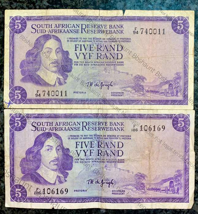 TW DE JONGH R5 - SPRINGBUCK WTM 1967  - 1ST ISSUE (1 BID TAKES ALL)