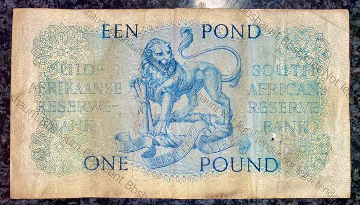 MH DE KOCK 1 POUND 6-2-1959 A/E 3RD ISSUE B358