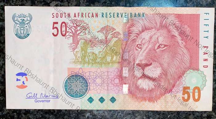 G Marcus R50 -- 1st issue 2009 lion wtm