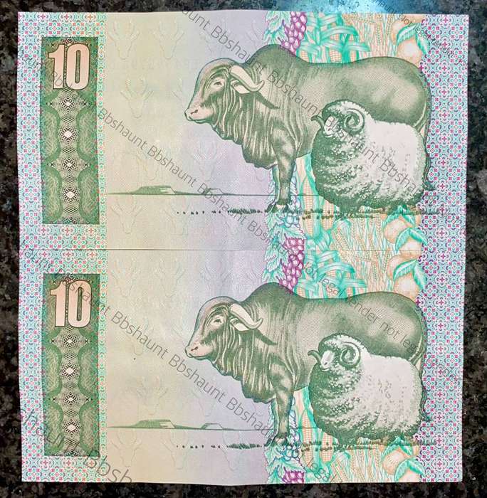 GPC De Kock. R10 in sequence EP4595793-794 -- 3rd issue 1985 (1 bid takes all )