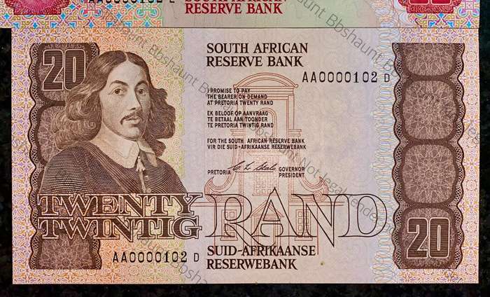 South Africa Set Low Matching Number 0000102 with Replacements XX0000102 Gem Unc