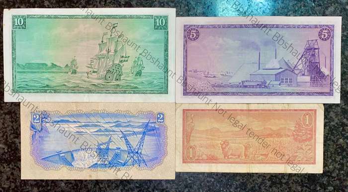Complete Set Tw De Jongh R10 to R1 -- 1967-1975 (1 bid takes all)