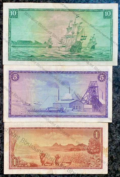 Complete set G Rissik R10 to R1 - 2nd issue 1966 (1 bid takes all)