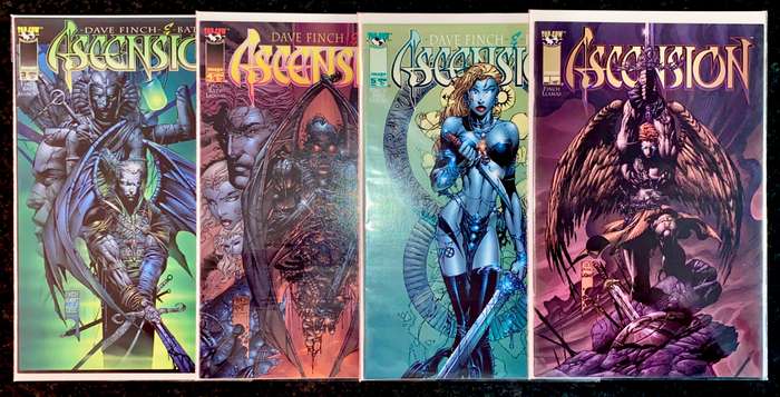 Top Cow Image comics - Ascension set - 1997 no 3 to 6 all excellent condition in sleeve's