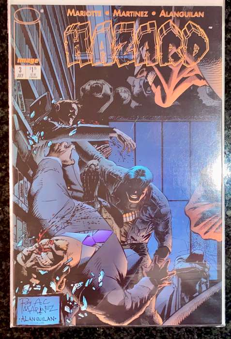 Image comics - HAZARD set - 1996 no 3 & 6 all excellent condition in sleeve's