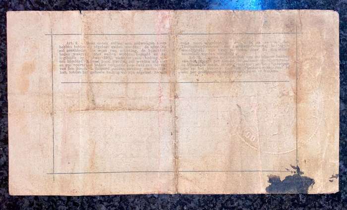 Z.A.R Pretoria 10 pound Government Noot 28-05-1900 - missing NO prefix - 2391 Spade Boarder
