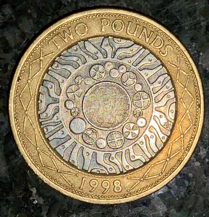 Great Britain. 2 pound 1998