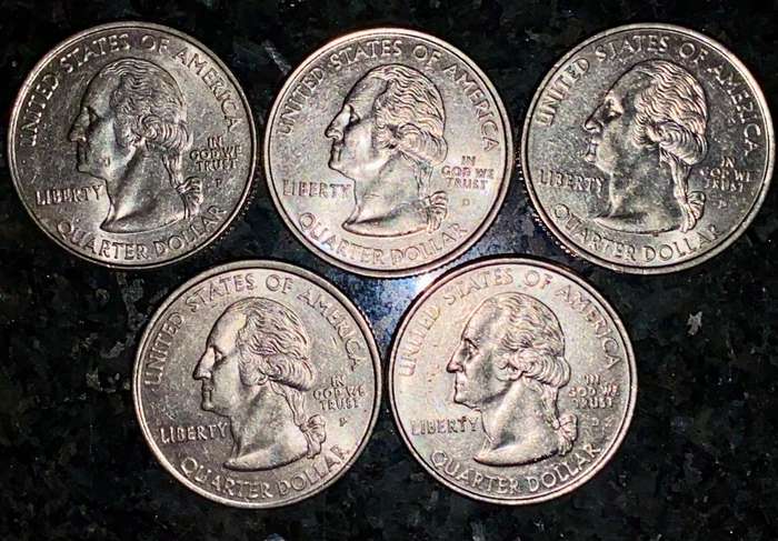 U S A  - 50 States Collection 1/4 dollar 2000 (1 bid takes all)