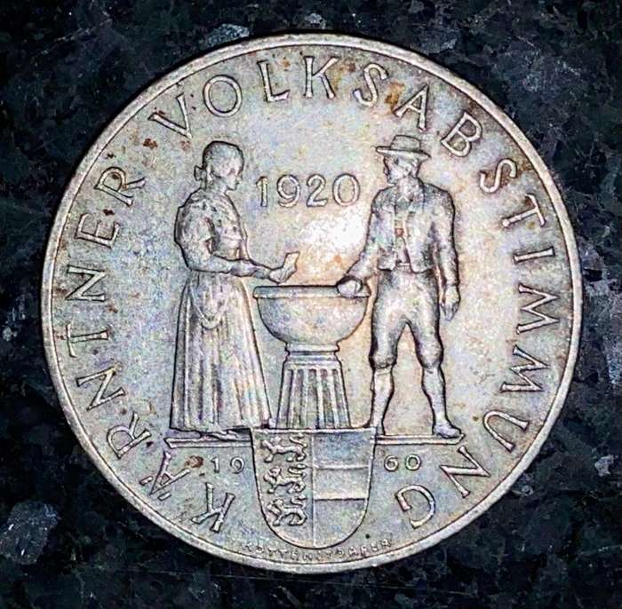 Austria Silver 25 shillings 1960 -- 80% silver