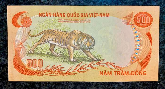 Vietnam. 500 dong 1970