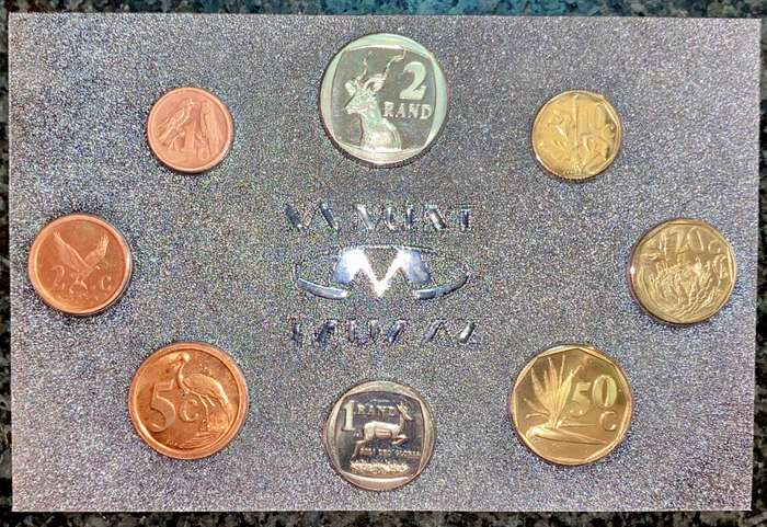 S A MINT UNCIRCULATED SET 1991 -- R2 TO 1 CENT - SEALED FROM SA MINT - 3 AVAILABLE