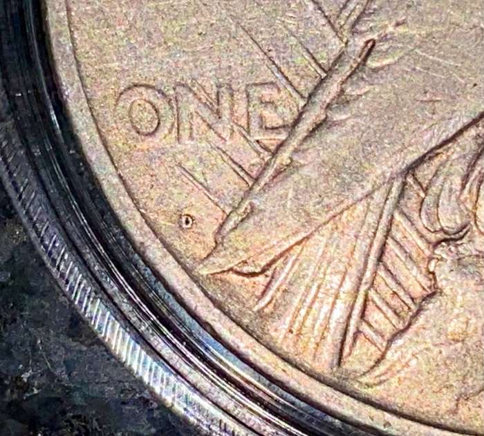 USA Silver Peace 1 dollar - 1922 Denver Mint in capsule