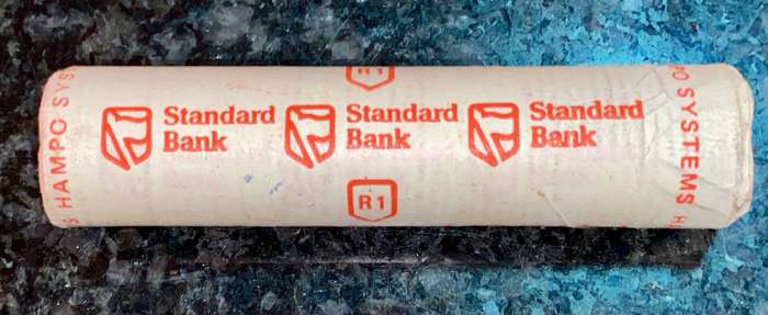 South Africa Bankroll 1 cent - 2nd decimal (1965-1989) still sealed as from Standard Bank