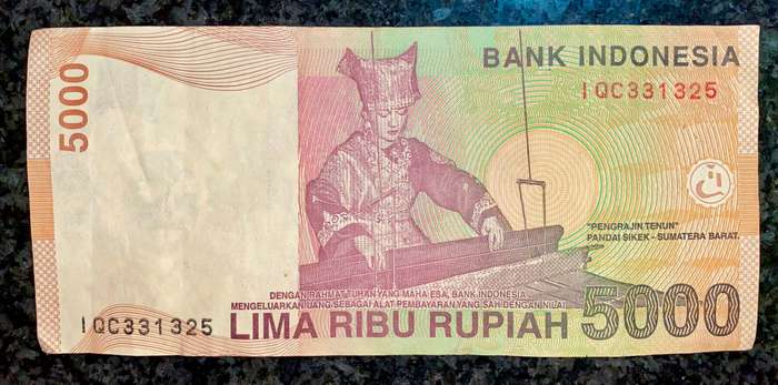 Indonesia 5000 rupiah 2008