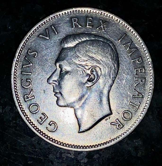 S A UNION SILVER 2 1/2 SHILLINGS 1941 GOOD CONDITION