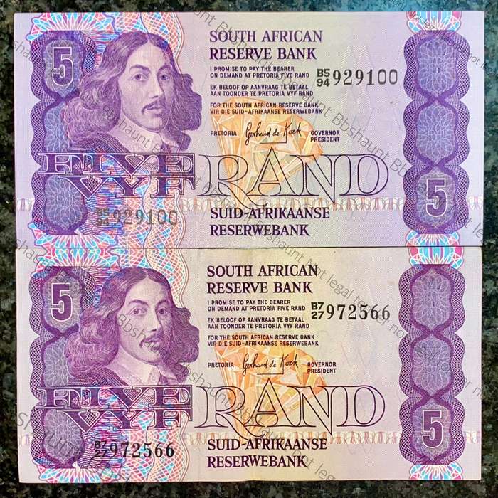 Gpc De Kock R5 two different colours (1 bid takes all)