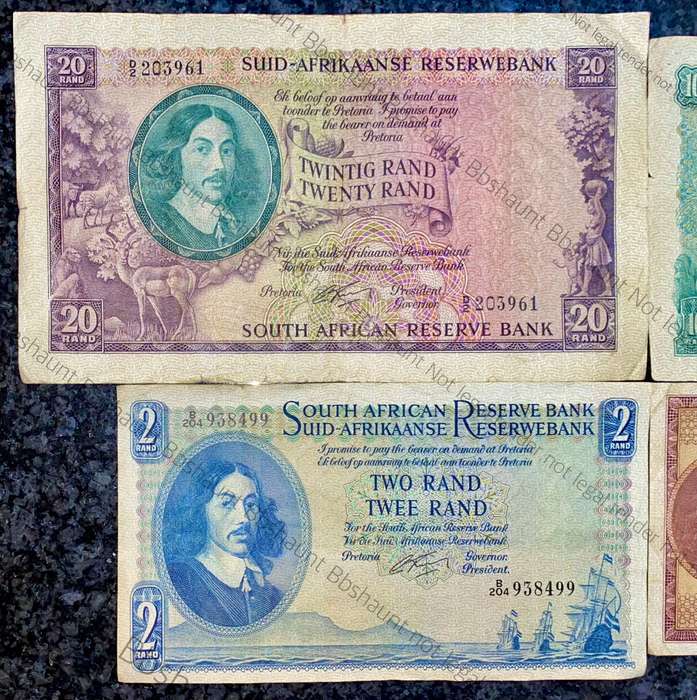 complete set G Rissik R20 to R1 - 1st issue 1962(1 bid takes all)
