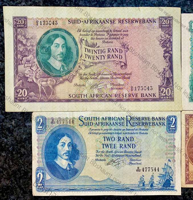 COMPLETE SET OF G.RISSIK R20 - D2 TO R1 - A116 - FIRST ISSUE - 1962(1 BID TAKES ALL)