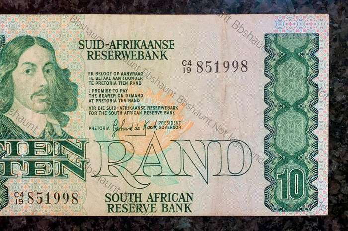 GPC De Kock Error R10 off center 1st issue 1981