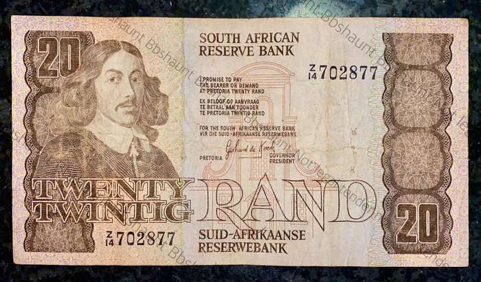 REPLACEMENT NOTE GPC DE KOCK R20 -- Z14 -- GOOD CONDITION E/A 3RD ISSUE 1984
