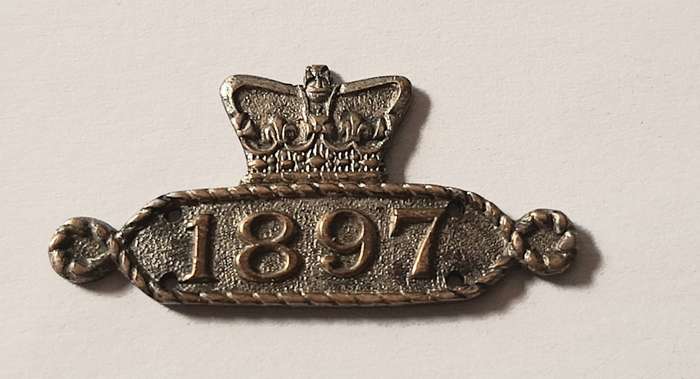 **RARE: 1897 Queen Victoria. 925 Silver 'Diamond Jubilee ' Medal Device. **