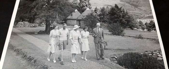 **RARE: 1947 Royal Visit to South Africa Official Photograph Lot #2 (SA Railways).**