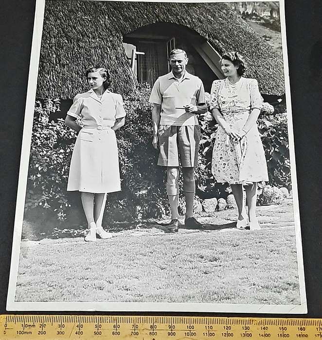 **RARE: 1947 Royal Visit to South Africa Official Photograph Lot #2 (SA Railways).**